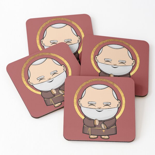 Item preview, Cute, Kawaii St. Padre Pio designed and sold by artjuniverse.