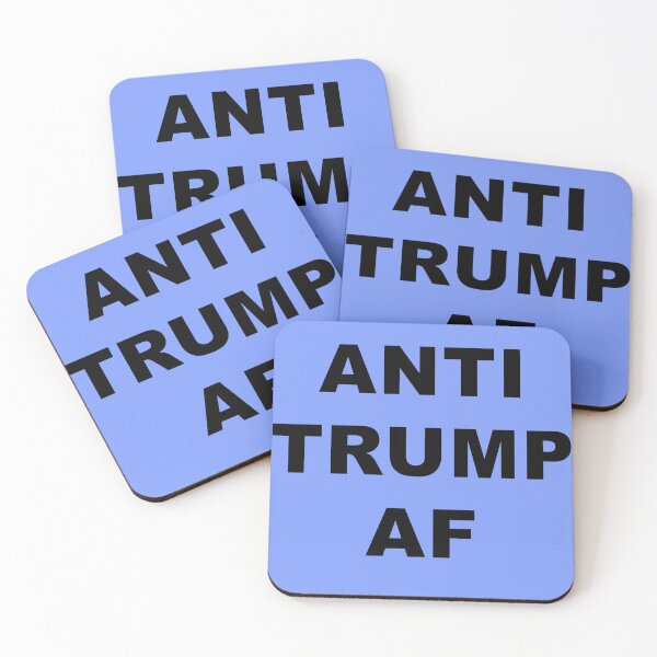 Item preview, ANTI TRUMP AF designed and sold by Greenbaby.
