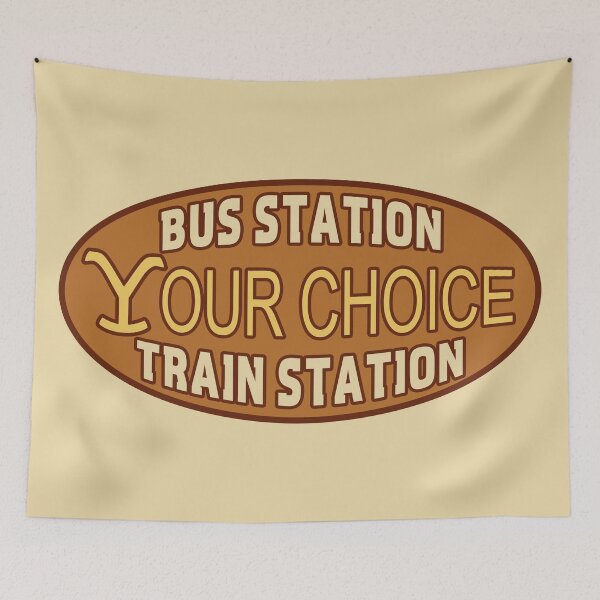 Item preview, Bus Station or Train Station designed and sold by Fanarchist.