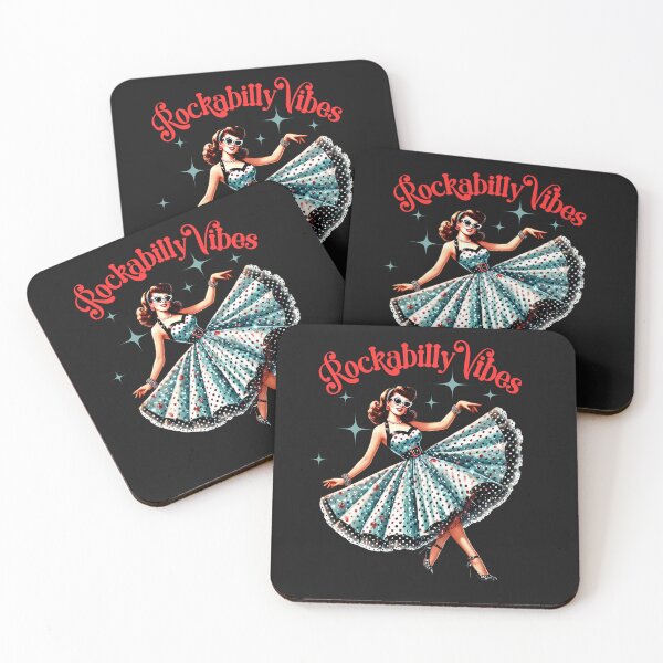 Item preview, Vintage Rockabilly Vibes Dancing Girl designed and sold by AlienOccupation.