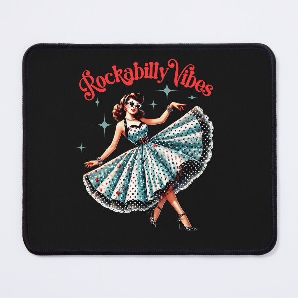 Item preview, Vintage Rockabilly Vibes Dancing Girl designed and sold by AlienOccupation.