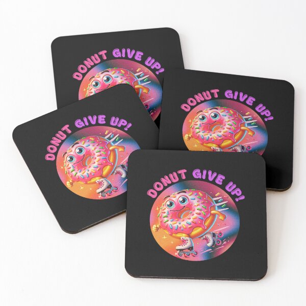 Item preview, Donut Give Up, Donut Pun, Don't Give Up | designed and sold by Lotta Luxxa Lifestyle.