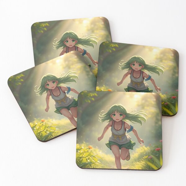 Item preview, Green haired anime girl designed and sold by boogeyman.
