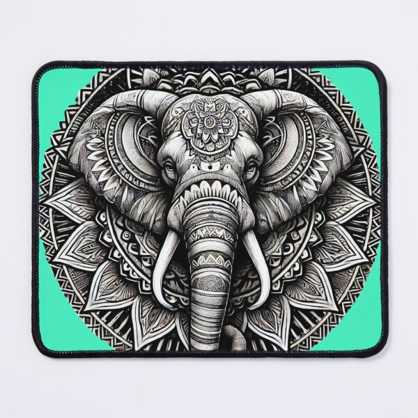 Item preview, Majestic Mandala Elephant – Tribal Elephant Art designed and sold by Nauert's.