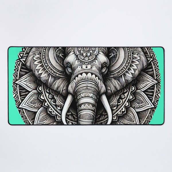 Item preview, Majestic Mandala Elephant – Tribal Elephant Art designed and sold by Nauert's.