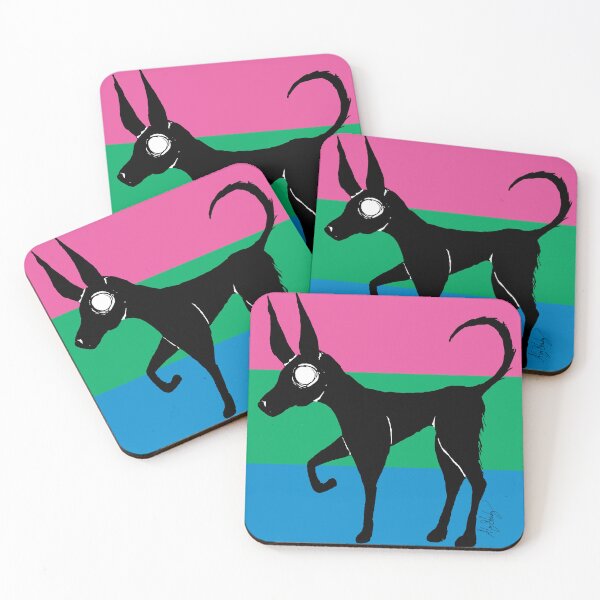 Item preview, A Dog Named Wednesday: Polysexual Pride Edition designed and sold by AlyStabz.