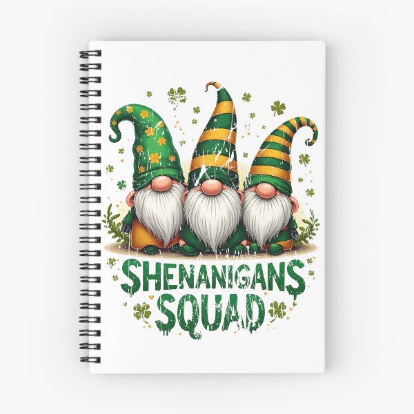 Item preview, St. Patrick's Day shenanigans squad shirt designed and sold by CanvaSnap ⭐⭐⭐⭐⭐.