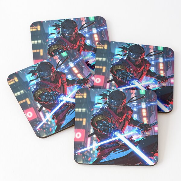 Item preview, Shadow Ronin | Cyberpunk Samurai Assassin designed and sold by ShadowTek.