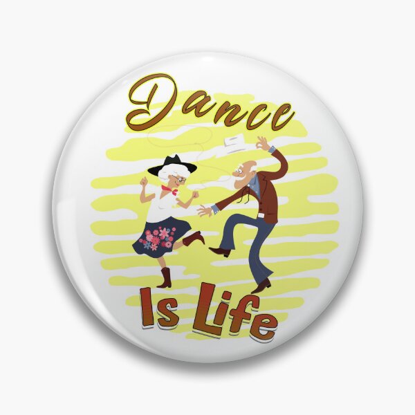 Item preview, Dance is Life - We Are Never Too Old to Dance designed and sold by theHappyLollie.