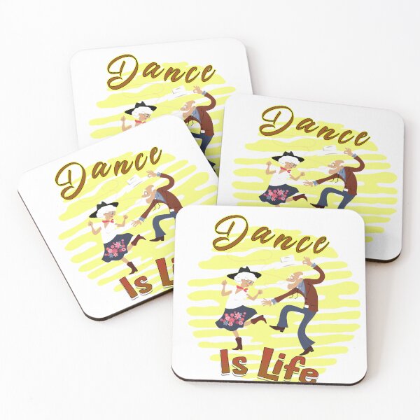 Item preview, Dance is Life - We Are Never Too Old to Dance designed and sold by theHappyLollie.