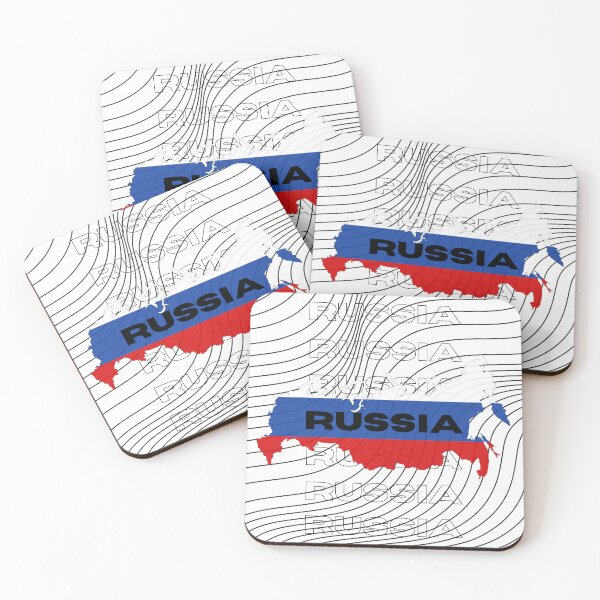 Item preview, Flag Map of Russia designed and sold by nyblydd.