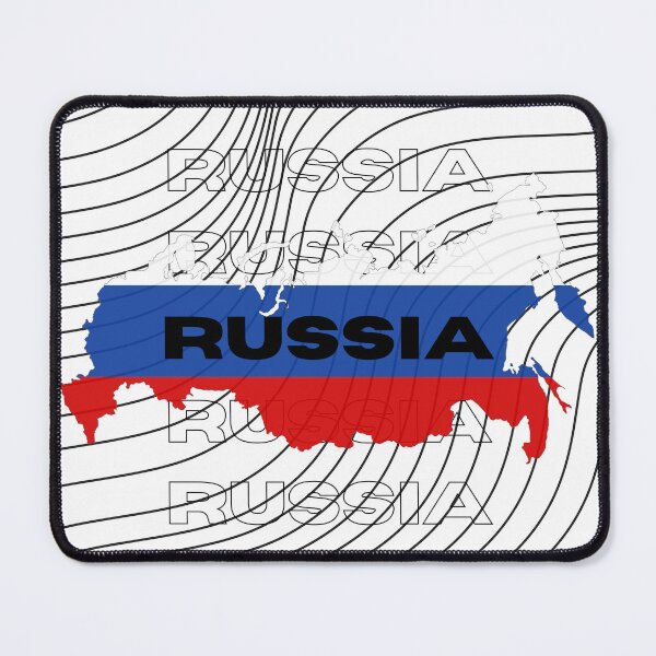 Item preview, Flag Map of Russia designed and sold by nyblydd.