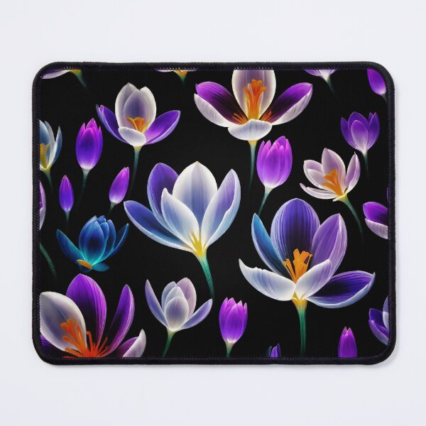 Item preview, Pretty Crocus Neon Design 03 designed and sold by Freestyle Designs.