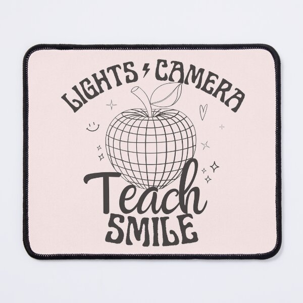 Item preview, Lights Camera Teach Smile I Can Do It With A Broken Heart designed and sold by bykatiekathleen.