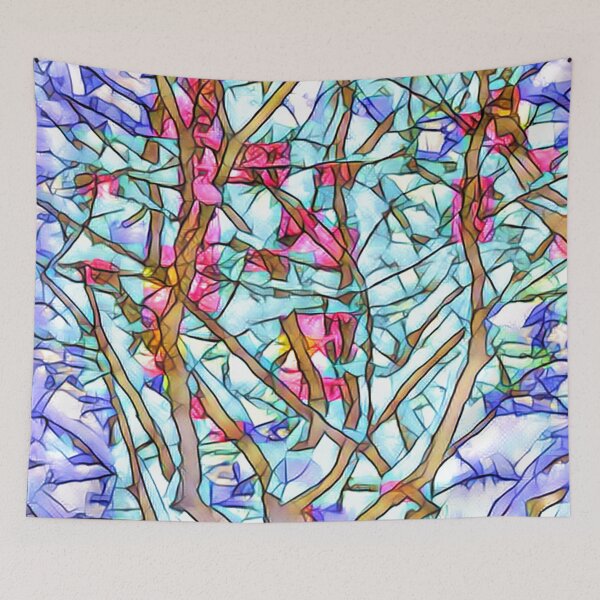 Item preview, “WINTER’S STAINED GLASS” – 3 designed and sold by RiverDeeDesigns.