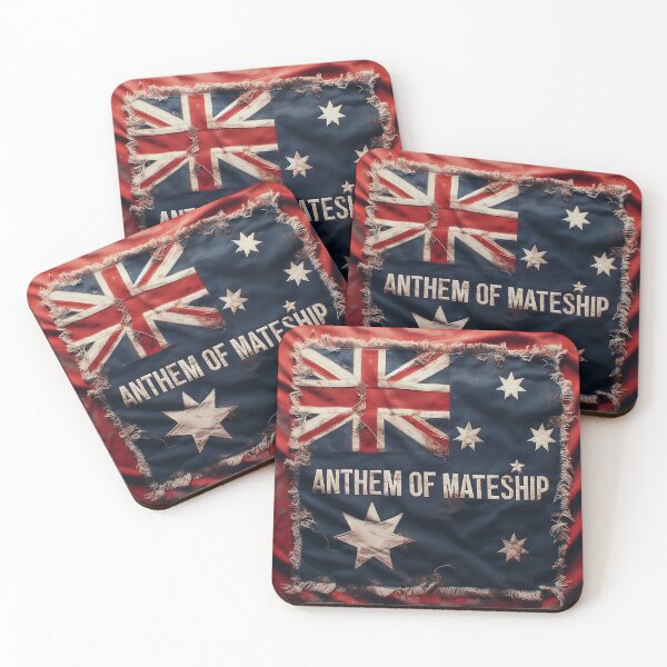 Item preview, Anthem of Mateship! designed and sold by Takin-Thepiss.