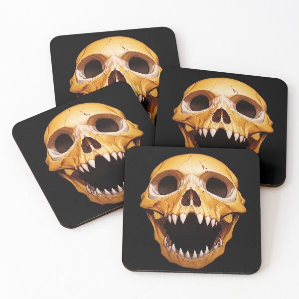 Item preview, Screaming Monster Skull designed and sold by hauntedtees.