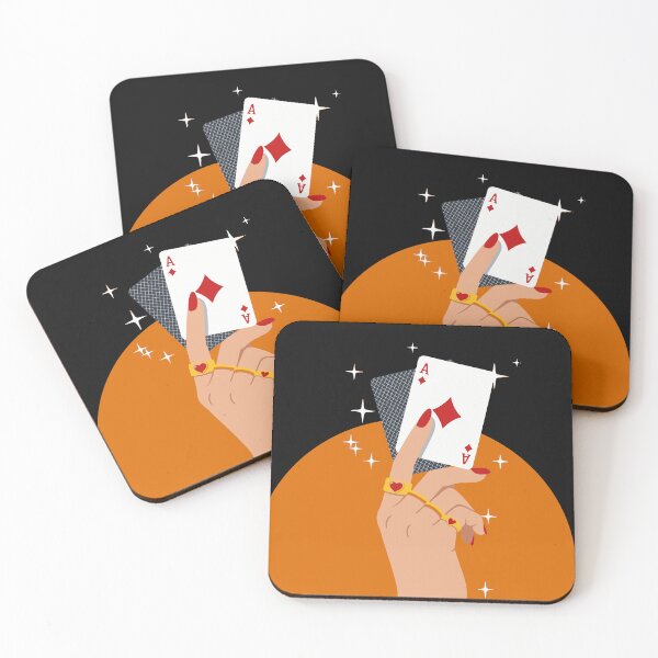 Item preview, Ace of Diamonds - Glamorous Poker Hand designed and sold by Bebrowny.