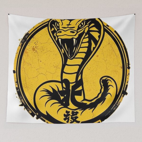 Aperçu de l'œuvre Logo de karaté Striking Cobra créée et vendue par Eandbeyond.