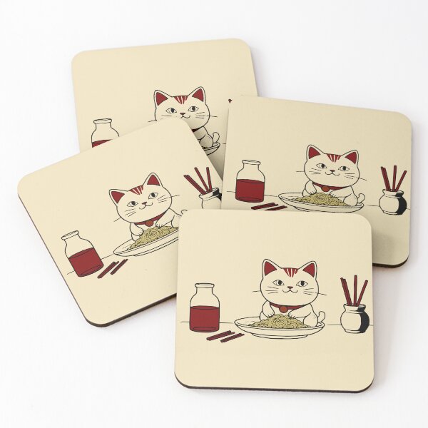 Item preview, Cat and pasta designed and sold by Javier Narváez Solarte.