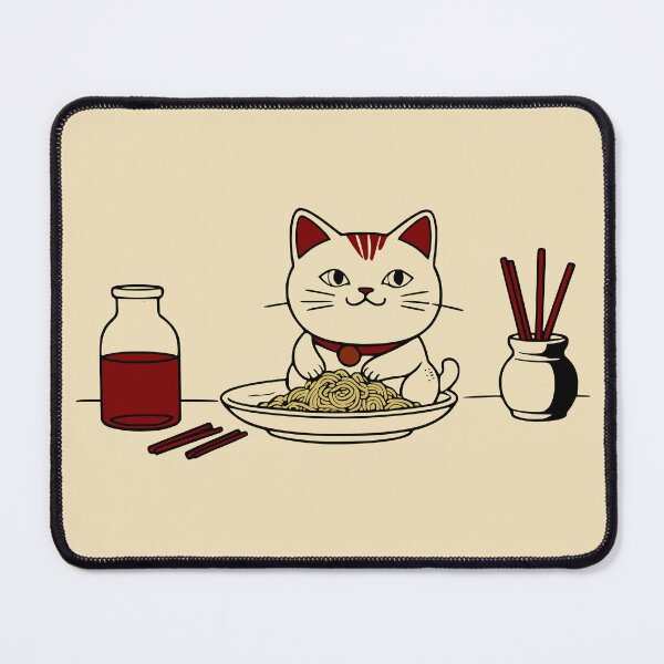 Item preview, Cat and pasta designed and sold by Javier Narváez Solarte.
