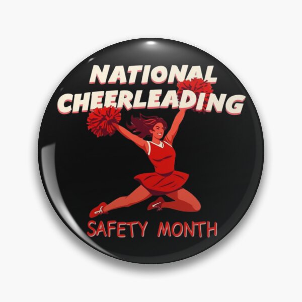Artikelvorschau, Nationaler Cheerleading-Sicherheitsmonat entworfen und verkauft von JennyFinns.