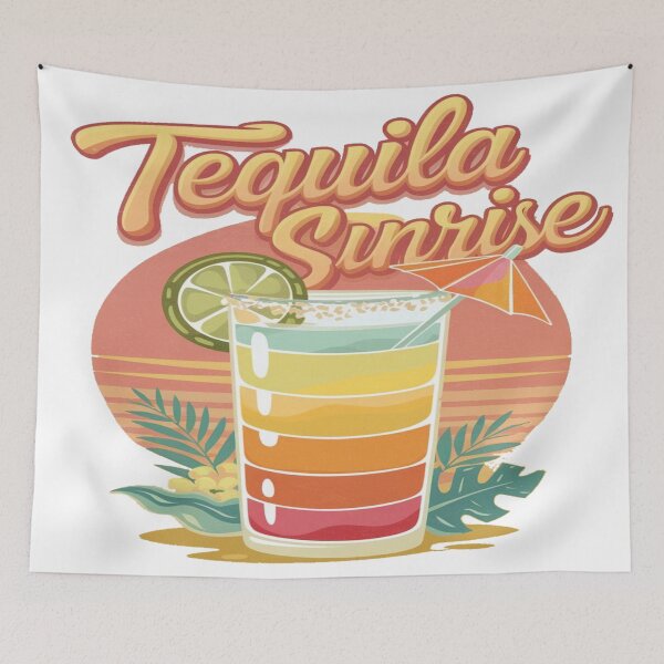 Item preview, Mexican Food & Drinks Fiesta: Tequila Sunrise Vibes  designed and sold by Globalcitytees.