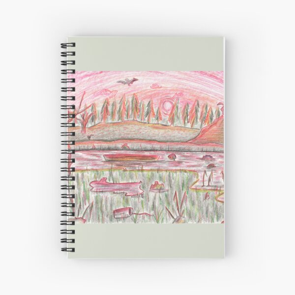 Item preview, Desolate Red Creepy Landscape designed and sold by Harold-Inks.