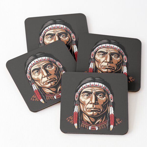 Item preview, Native American Face Gifts For Native Americans Lovers designed and sold by Apollo2012TrueW.