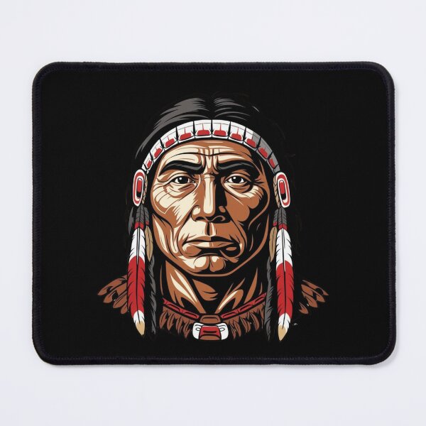 Item preview, Native American Face Gifts For Native Americans Lovers designed and sold by Apollo2012TrueW.