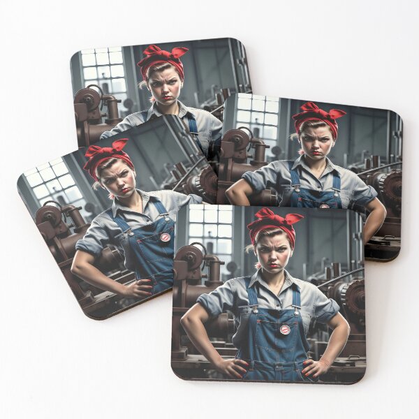 Item preview, Rosie the Riveter Prototype – Strength in Action designed and sold by AI-Syn-Pro.
