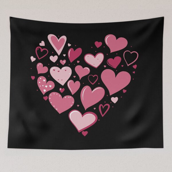 Item preview, Cute pink hearts designed and sold by Lydyb-creations.
