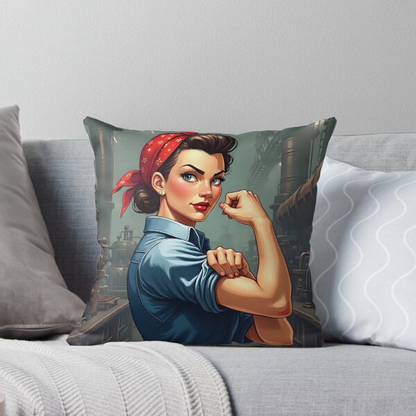 Item preview, Copy of Rosie the Riveter Prototype – Strength in Action designed and sold by AI-Syn-Pro.