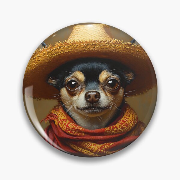 Item preview, Chihuahua Mexican Revolutionary - Animal Art designed and sold by Chrisjeffries24.