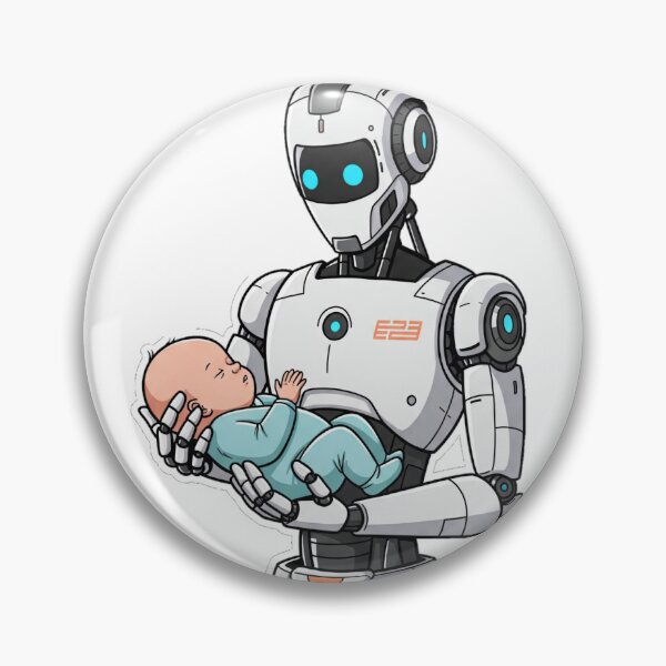 Item preview, babysitter robot designed and sold by ThirtyNumber.