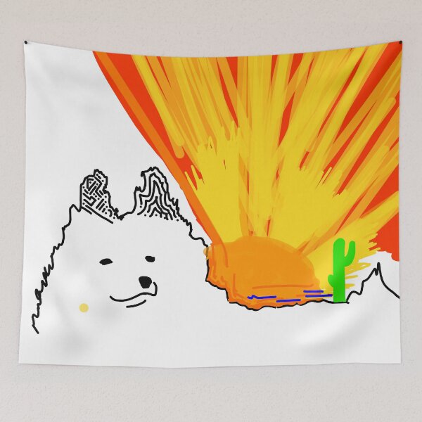 Item preview, Sun Sets on Samoyed designed and sold by samoje.