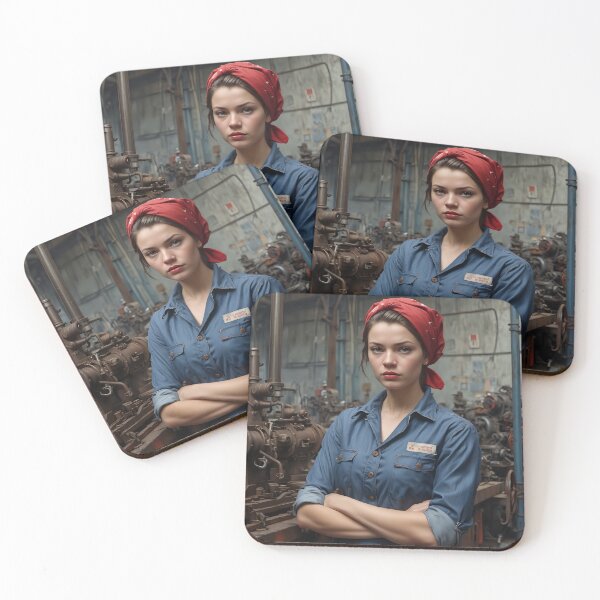 Item preview, Copy of Copy of Rosie the Riveter Prototype – Strength in Action designed and sold by AI-Syn-Pro.