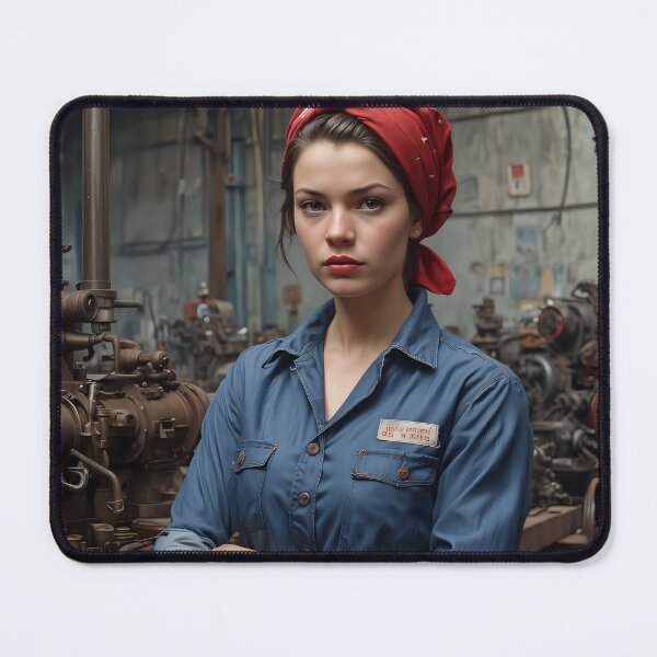 Item preview, Copy of Copy of Rosie the Riveter Prototype – Strength in Action designed and sold by AI-Syn-Pro.