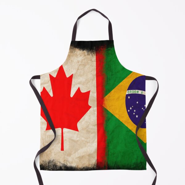 Item preview, Diseño de ropa de orgullo con la bandera canadiense y la bandera brasileña, Brasileiro designed and sold by LovelyHappyGift.