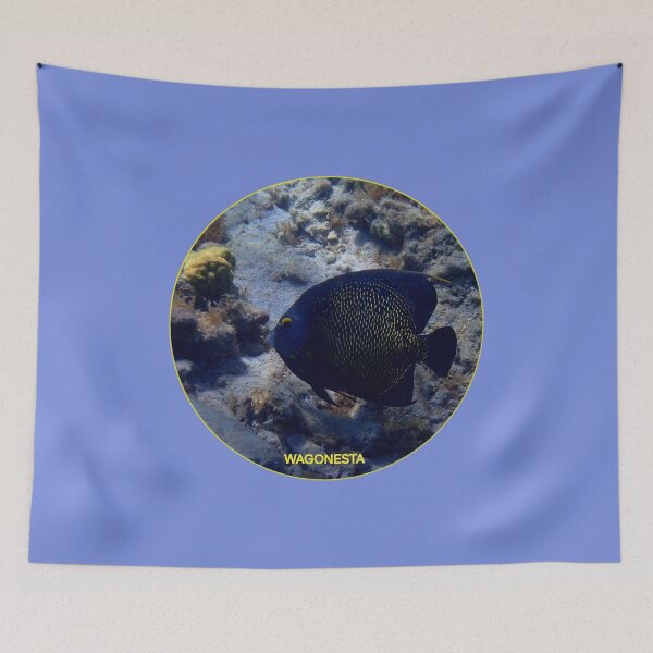 Item preview, Underwater - French Angel Fish by Wagonesta  designed and sold by Wagonesta.