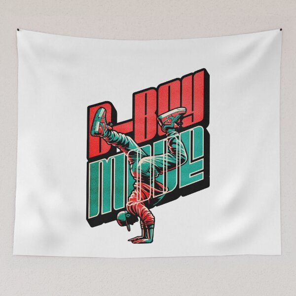 Item preview, Bboy Mode Break Dance Hip Hop Dancer designed and sold by HosvPrint .s.