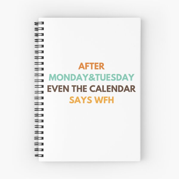Item preview, WFH Days – Even the Calendar Agrees! designed and sold by InnovateSpot.