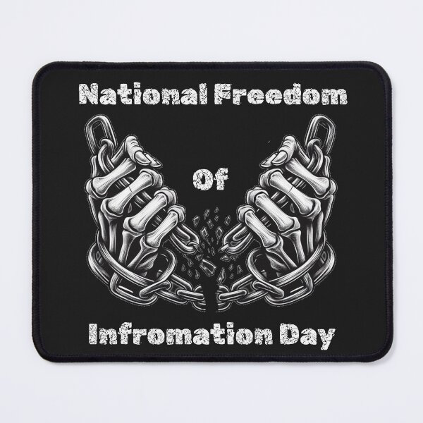Item preview, National freedom of information day graphic design designed and sold by JennyFinns.