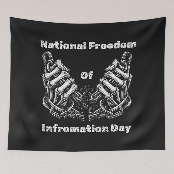 Item preview, National freedom of information day graphic design designed and sold by JennyFinns.