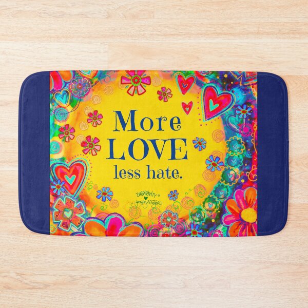Item preview, More Love Less Hate  designed and sold by Inspirivity.