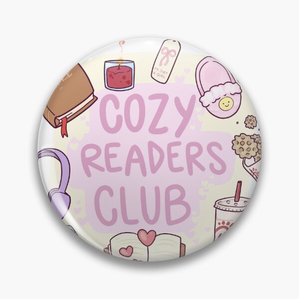 Item preview, Cozy Readers Club - Christian Girl Aesthetic Design Hand Drawn designed and sold by MagnoliaLamb.
