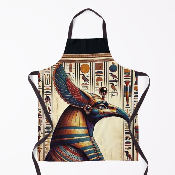 Item preview, Thoth Egyptian Kemetic Spiritual Ancient Wisdom Art God of Knowledge Sacred Ibis Deity designed and sold by AnalajiaDesigns.