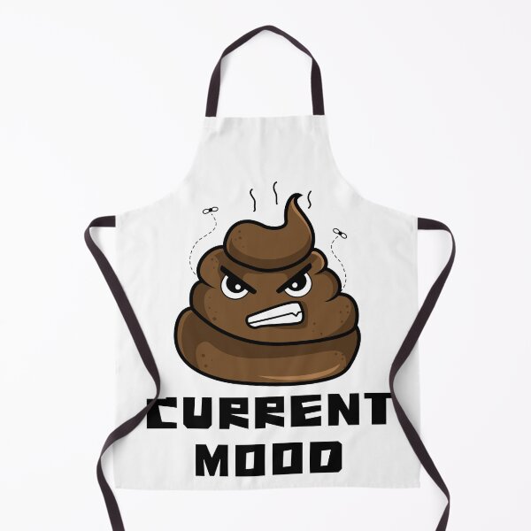Item preview, Angry Poop Emoji – "CURRENT MOOD" Funny Sarcastic Design designed and sold by Fredster1966.