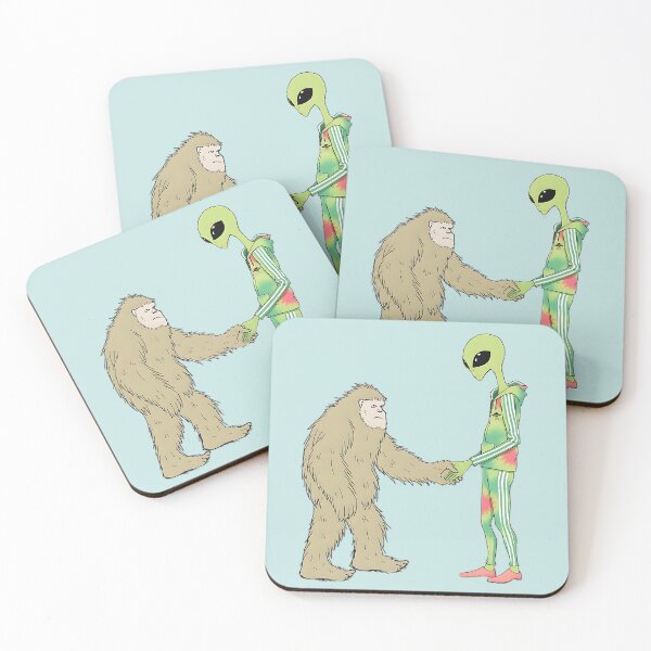 Item preview, Alien Meets Bigfoot designed and sold by Wild-Neptune.