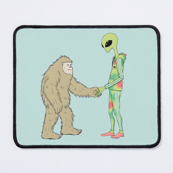 Item preview, Alien Meets Bigfoot designed and sold by Wild-Neptune.